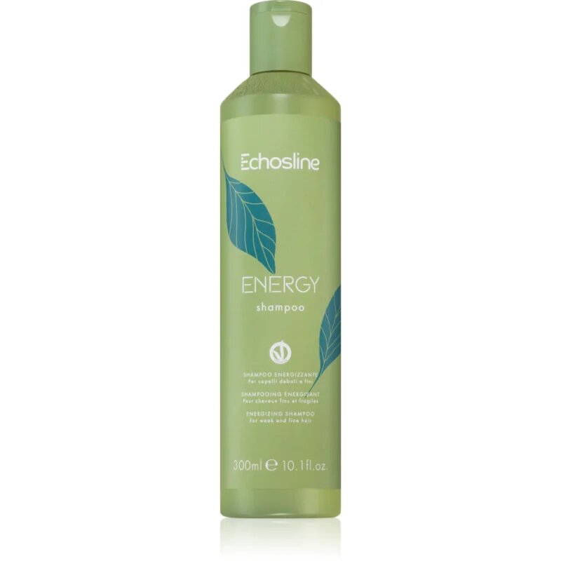 Echosline Energy Shampoo sampon gyenge károsult hajra 300 ml