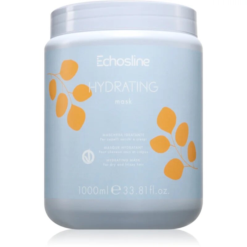 Echosline Hydrating Mask hidratáló maszk száraz és rakoncátlan hajra 1000 ml