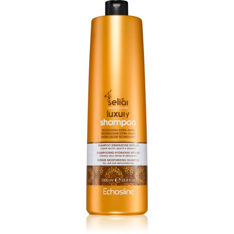 Echosline Seliár Luxury hidratáló sampon száraz hajra 1000 ml