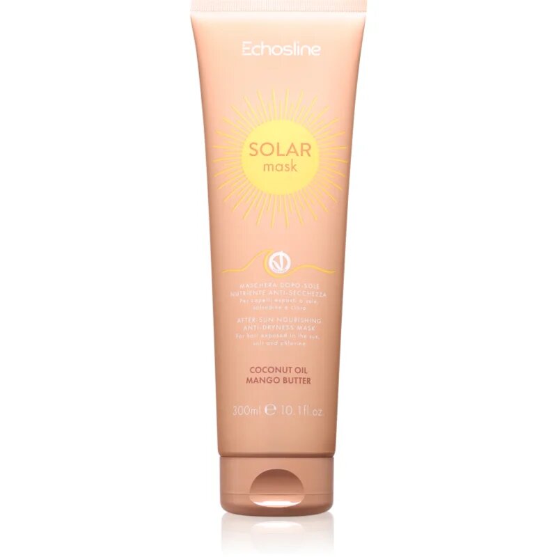Echosline SOLAR Mask tápláló maszk nap által károsult haj 300 ml