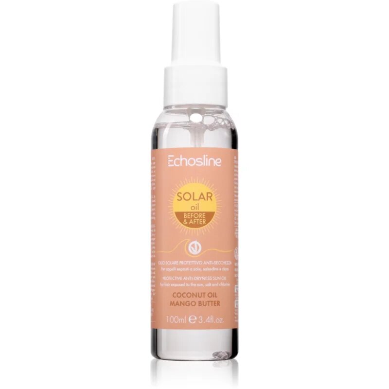 Echosline SOLAR Oil napvédő olaj hajra 100 ml