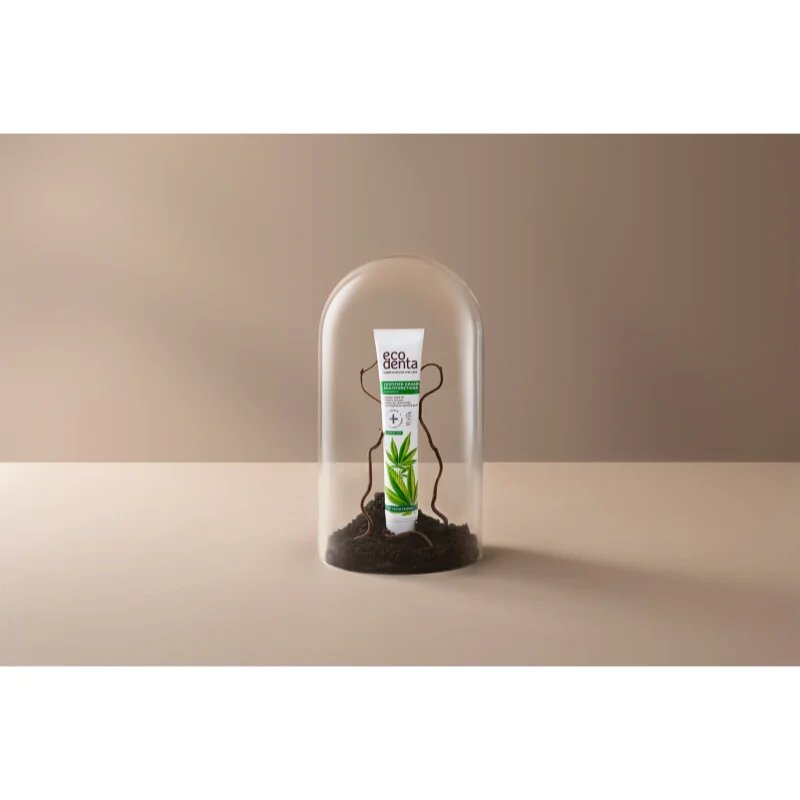 Ecodenta Certified Organic Multifunctional with Hemp természetes fogkrém 75 ml
