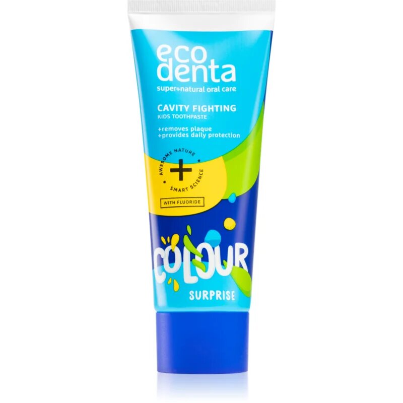 Ecodenta Colour Surprise fogkrém gyermekeknek fogszuvasodás ellen 75 ml