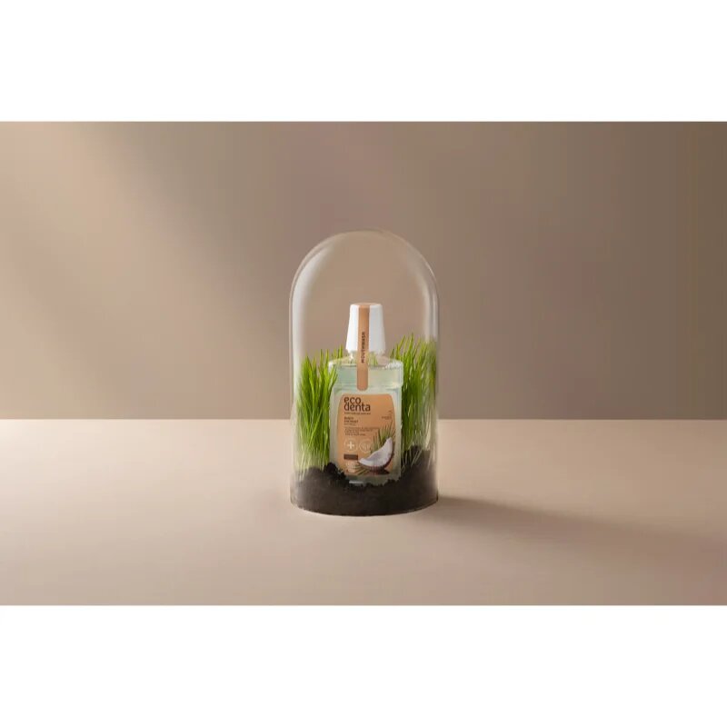 Ecodenta Cosmos Organic Minty Coconut szájvíz íz Coconut Aloe Vera Pepermint 500 ml