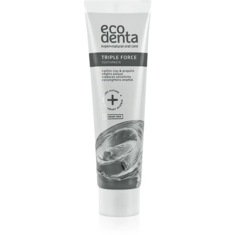 Ecodenta Expert Triple Force fluoridmentes fogkrém hármas hatással 100 ml