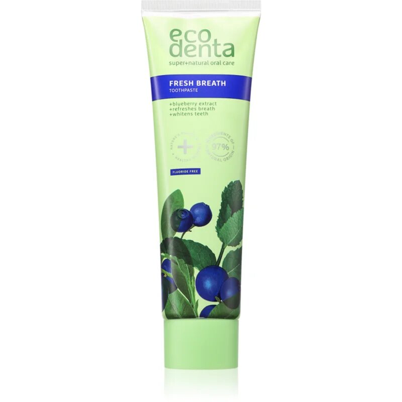 Ecodenta Fresh Breath frissítő hatású fogkrém fehérítő hatással 100 ml