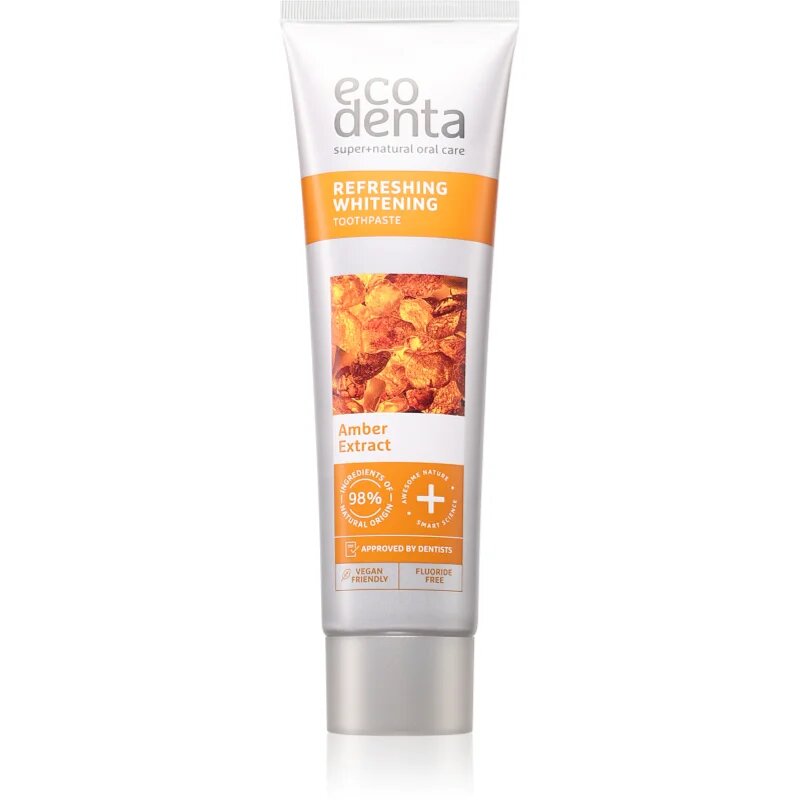 Ecodenta Refreshing Whitening frissítő hatású fogkrém fehérítő hatással 100 ml