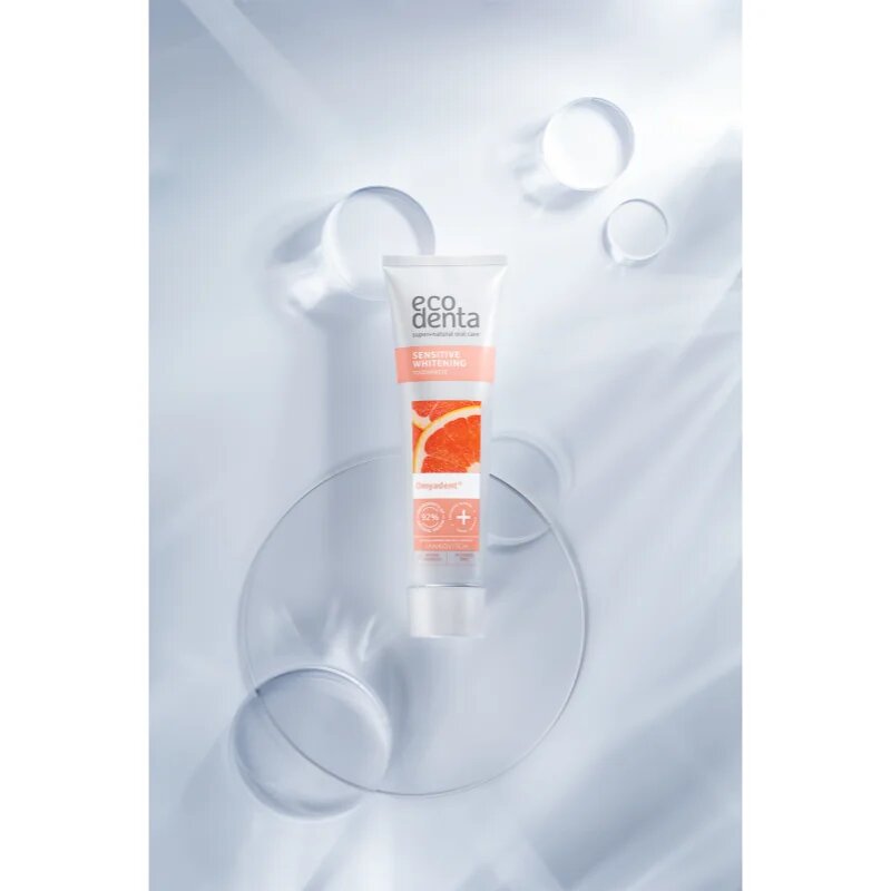 Ecodenta Sensitive Whitening fehérítő fogkrém érzékeny fogakra 100 ml