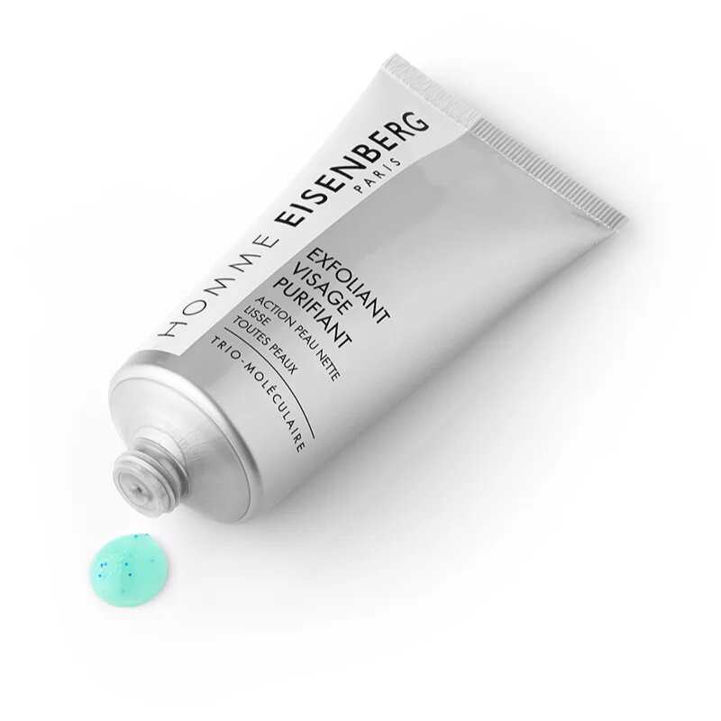 Eisenberg Homme Exfoliant Visage Purifiant tisztító peelinges gél mikrogyöngyökkel 75 ml