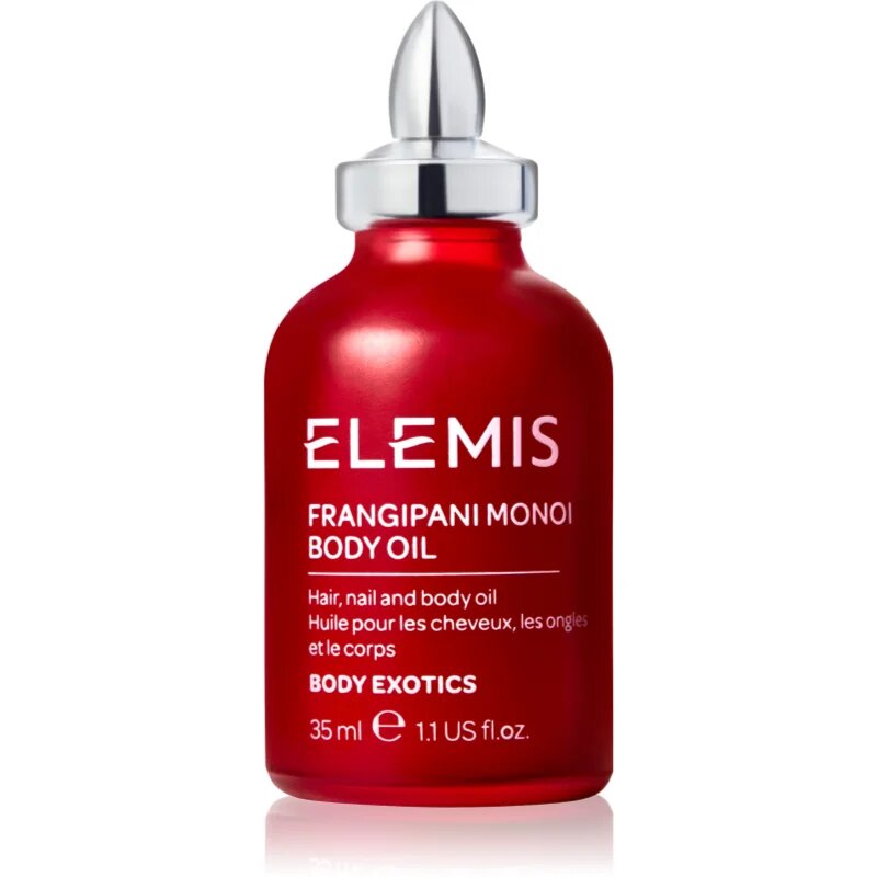 Elemis Body Exotics Frangipani Monoi Body Oil tápláló olaj hajra körömre és testre 35 ml