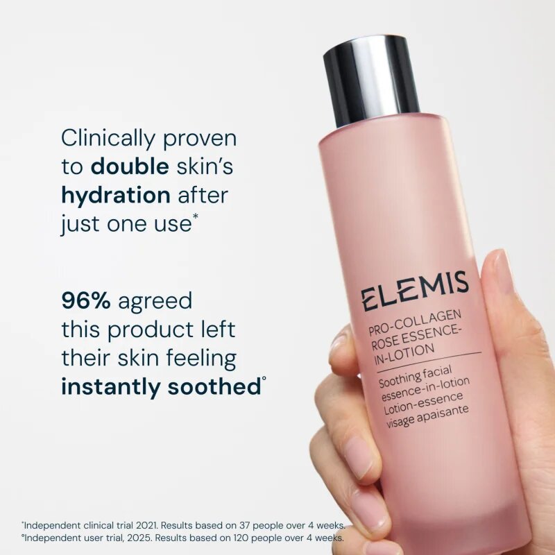 Elemis Pro-Collagen Rose Essence-In-Lotion arc esszencia az intenzív hidratálásért 100 ml