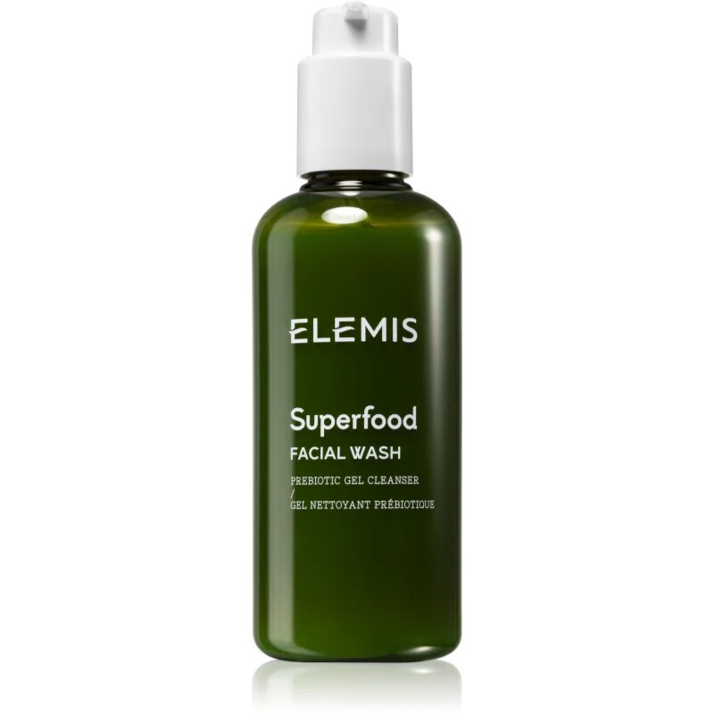 Elemis Superfood Facial Wash mélyen tisztító gél az arcra 200 ml