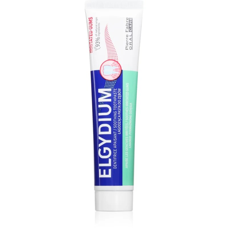 Elgydium Irritated Gums fogkrém segíti az irritált fogíny regenerációját 75 ml