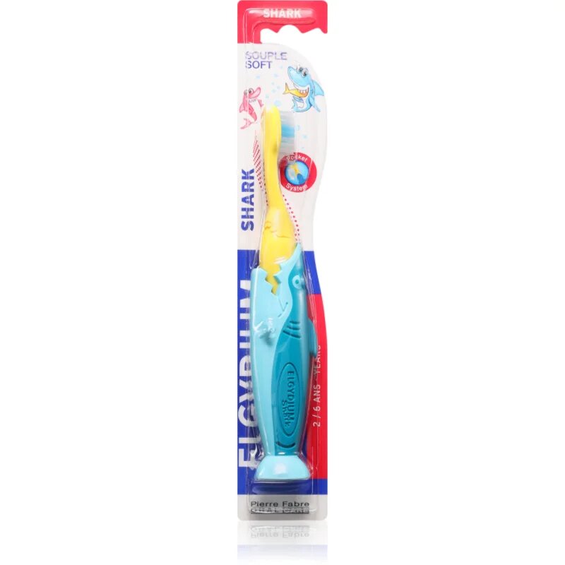 Elgydium Kids Shark fogkefe gyermekeknek 1 db