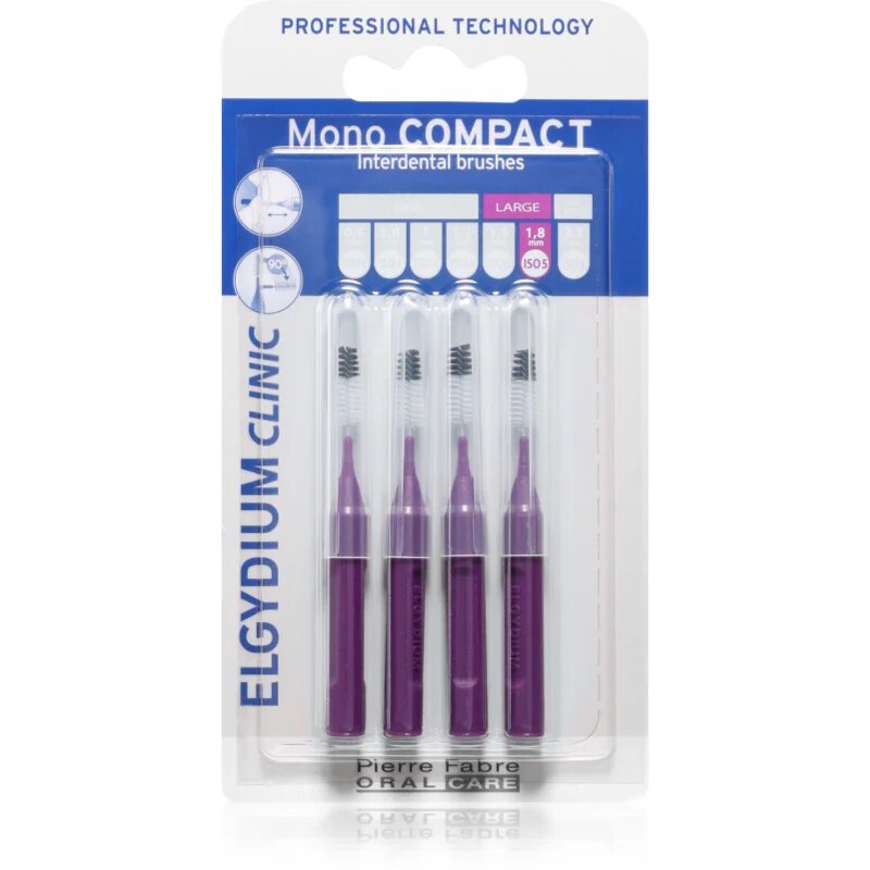 Elgydium Mono Compact fogköztisztító kefék 4 db