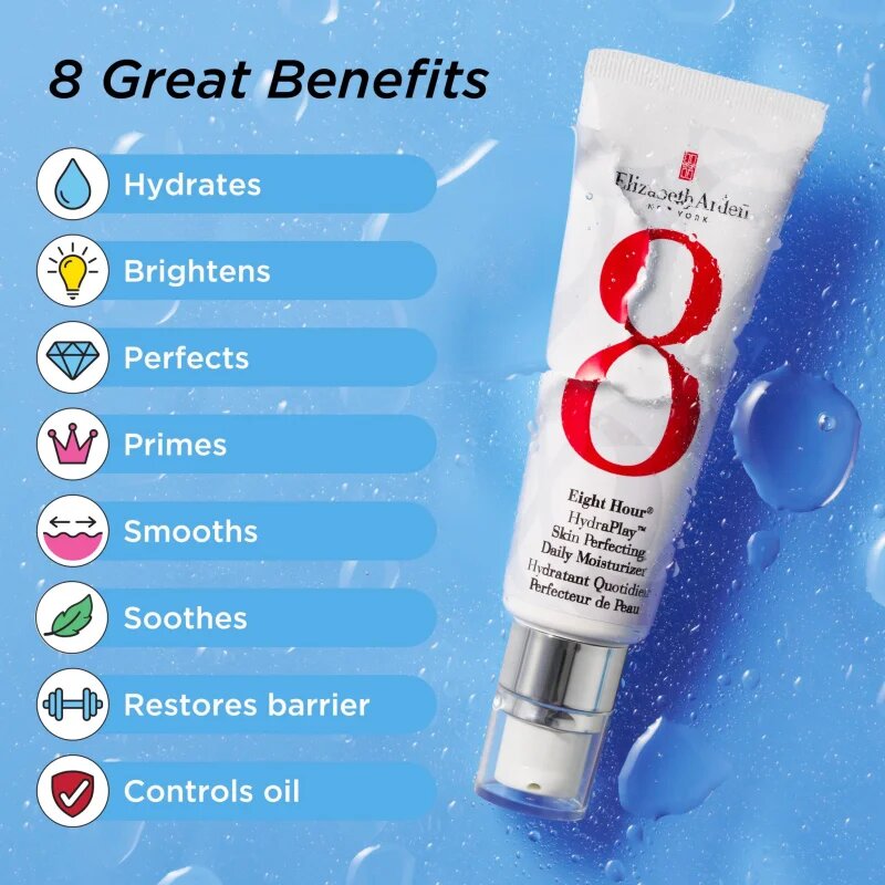 Elizabeth Arden Eight Hour Eight Hour HydraPlay nappali hidratáló krém a tökéletes bőrért 45 ml