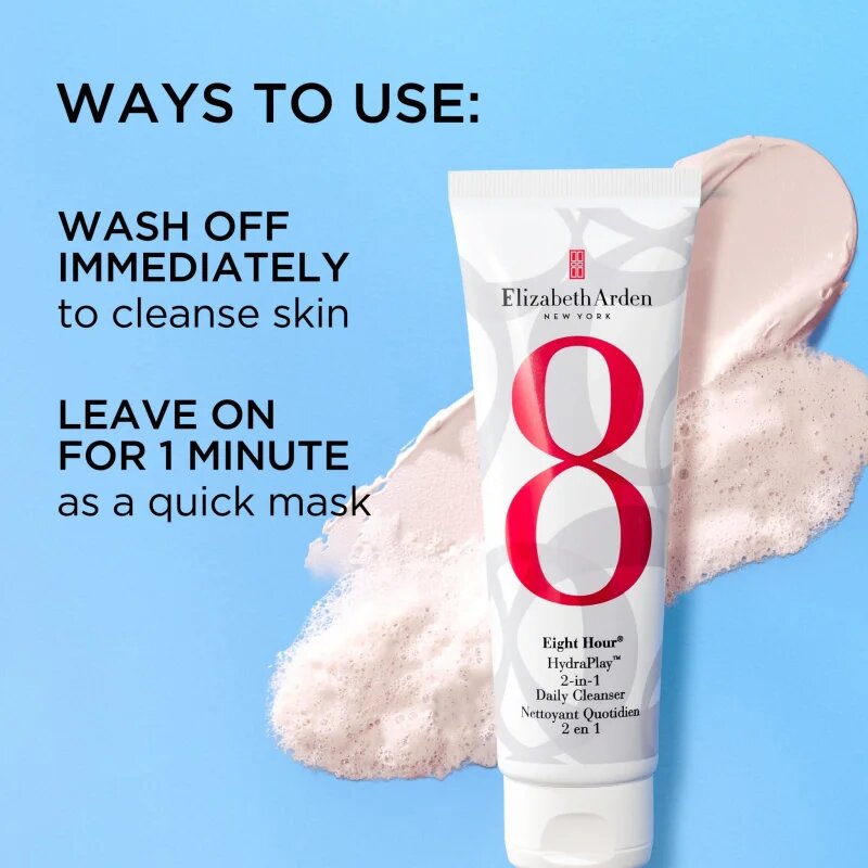 Elizabeth Arden Eight Hour Eight Hour HydraPlay tisztító készítmény az arcra 125 ml