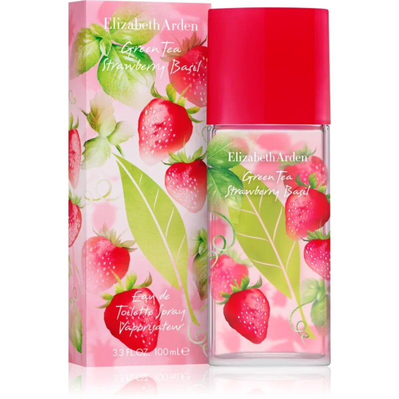 Elizabeth Arden Green Tea Strawberry Basil Eau de Toilette hölgyeknek hölgyeknek 100 ml
