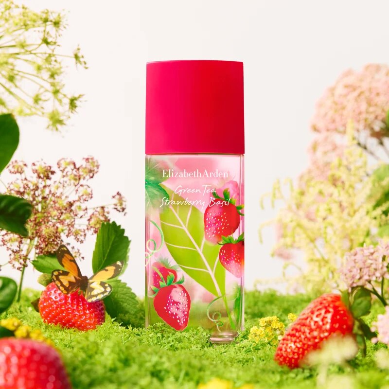 Elizabeth Arden Green Tea Strawberry Basil Eau de Toilette hölgyeknek hölgyeknek 100 ml