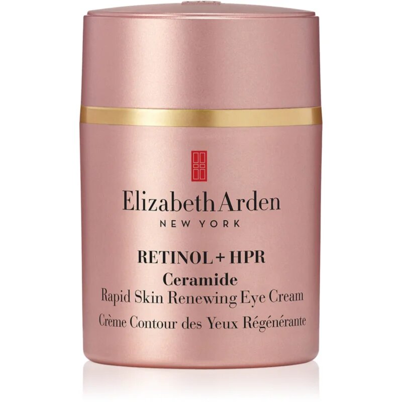 Elizabeth Arden Retinol + HPR Ceramide RAPID SKIN RENEWING EYE CREAM kisimító és élénkítő szemkrém sötét karikákra 15 ml