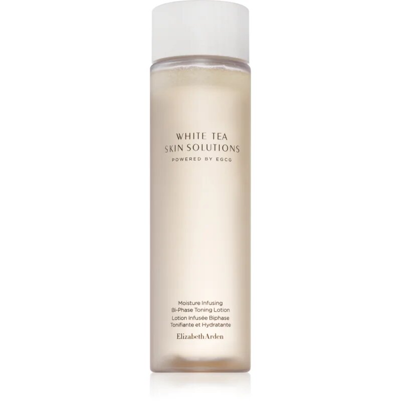 Elizabeth Arden White Tea Skin Solutions Moisture Infusing Bi-phase Toning Lotion hidratáló tonik kétfázisú bőrápoláshoz hölgyeknek 200 ml