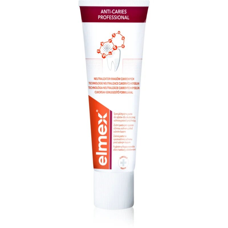 Elmex Anti-Caries Professional fogkrém fogszuvasodás ellen 75 ml