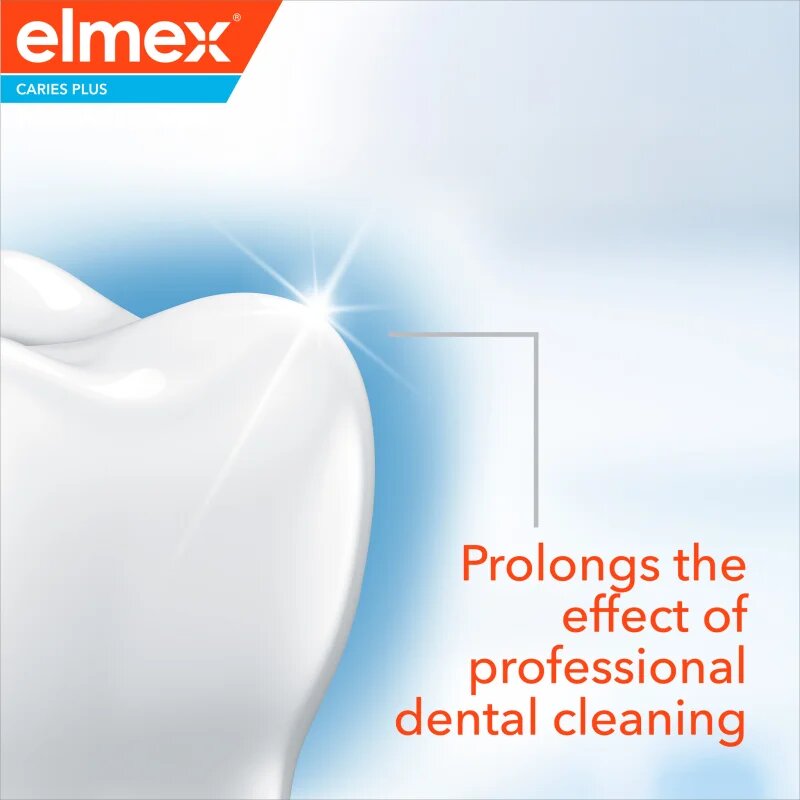 Elmex Caries Plus Intensive Cleaning fehérítő fogkrém a teljes ápolásért 50 ml
