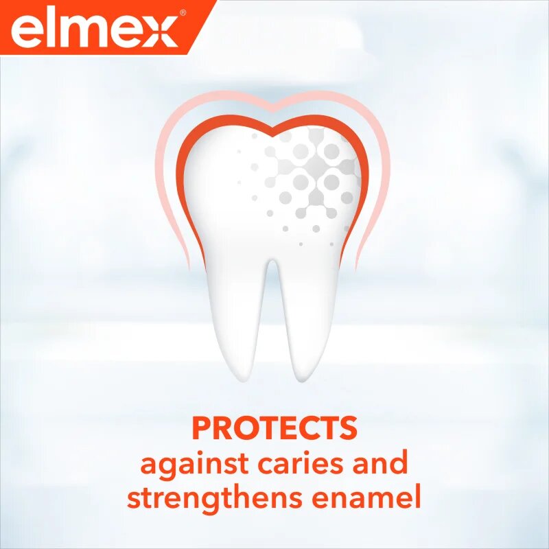 Elmex Caries Protection Gentle White fehérítő fogkrém fluoriddal 3x75 ml
