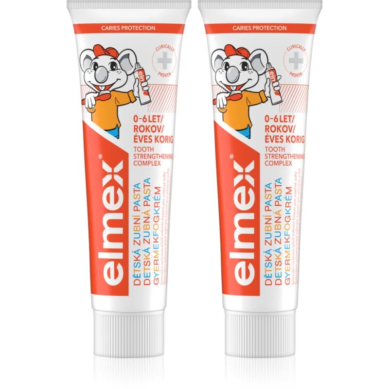 Elmex Caries Protection Kids fogkrém gyermekeknek 2x50 ml