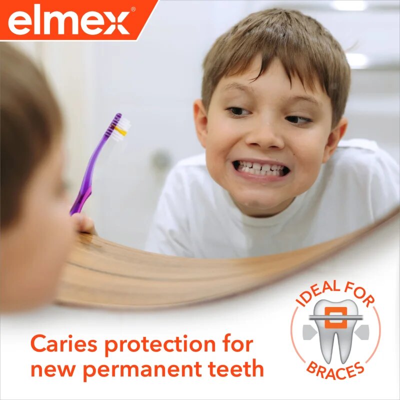 Elmex Junior 6-12 Years fogkrém gyermekeknek 2x75 ml