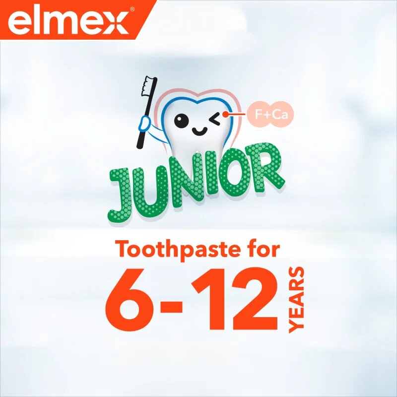 Elmex Junior 6-12 Years fogkrém gyermekeknek 75 ml