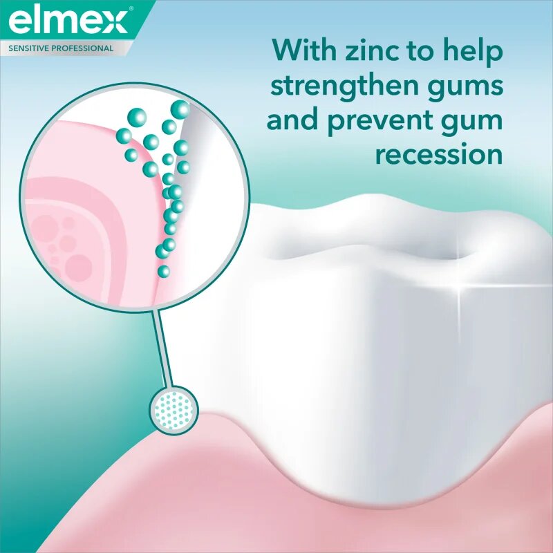 Elmex Sensitive Professional Repair & Prevent White fogkrém 75 ml