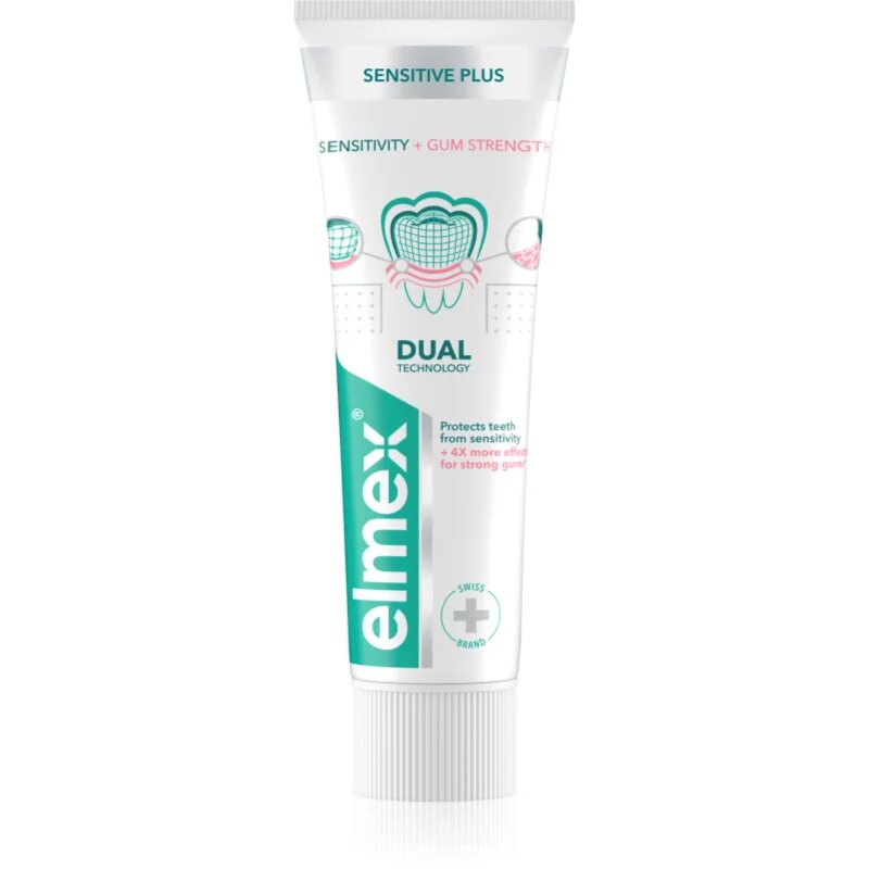 Elmex Sensitive Sensitivity + Gum Strength fogkrém érzékeny fogakra 75 ml