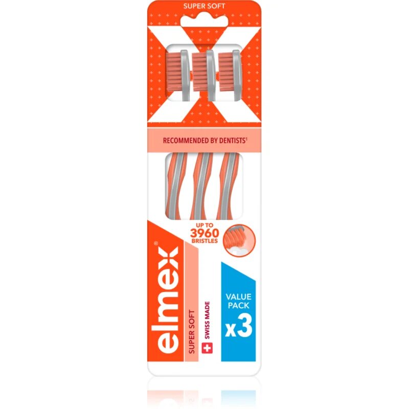 Elmex Super Soft 4360 fogkefe Super soft 3 db