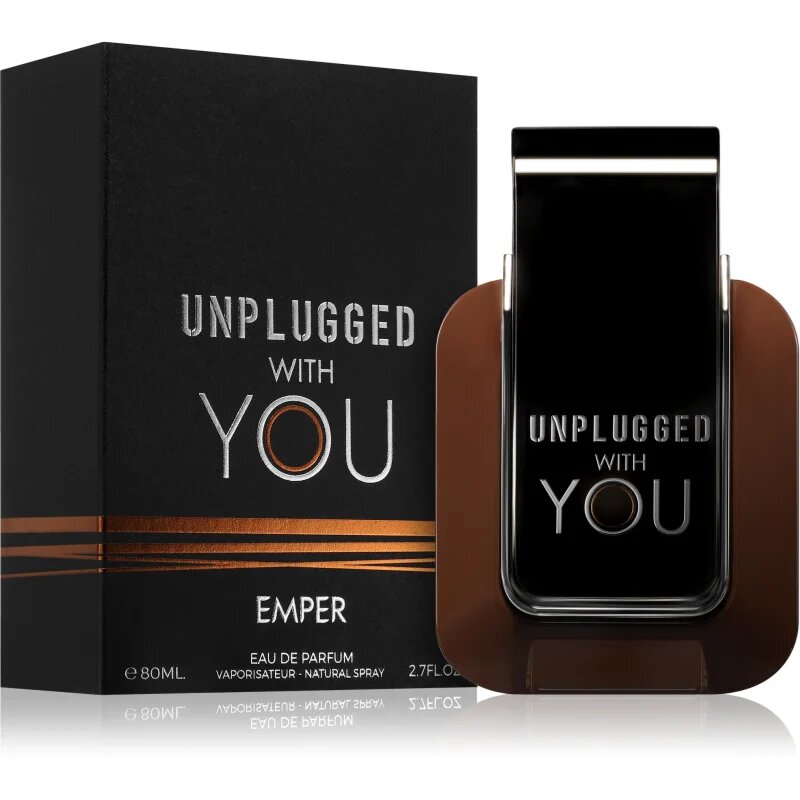 Emper Unplugged With You Eau de Parfum uraknak 80 ml