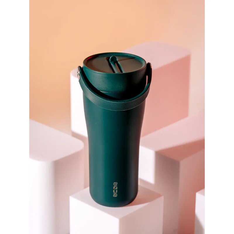 EQUA Carry Cup rozsdamentes bögre termo Forest Green 1 db