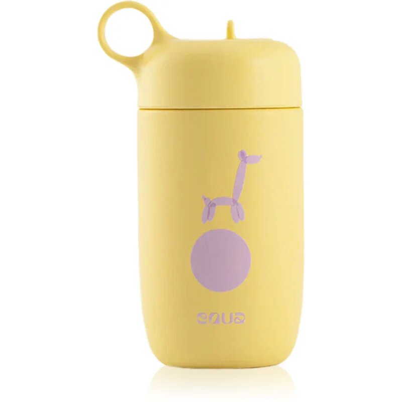 EQUA Kids rozsdamentes kulacs gyermekeknek Giraffe 1 db