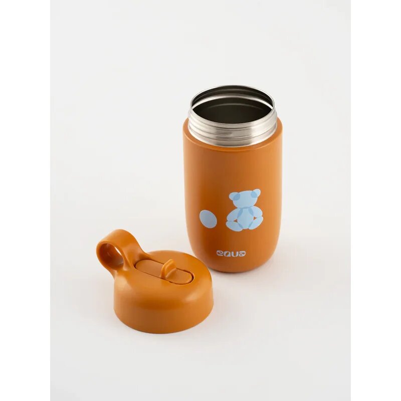 EQUA Kids rozsdamentes kulacs gyermekeknek Teddy Bear 1 db
