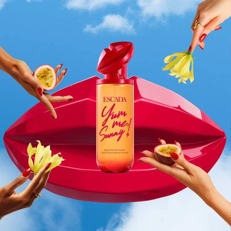 Escada Yum me Sunny! Body & Hair Mist parfümözött spray testre és hajra hölgyeknek 100 ml