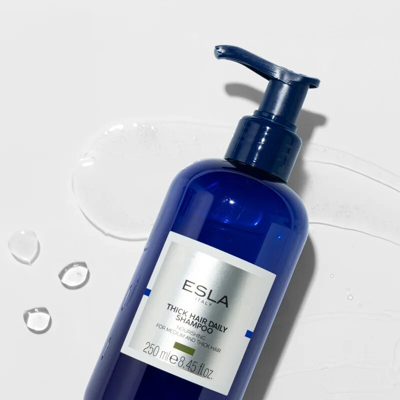 ESLA ITALY Daily Thick Hair sampon normál és dús hajra 250 ml
