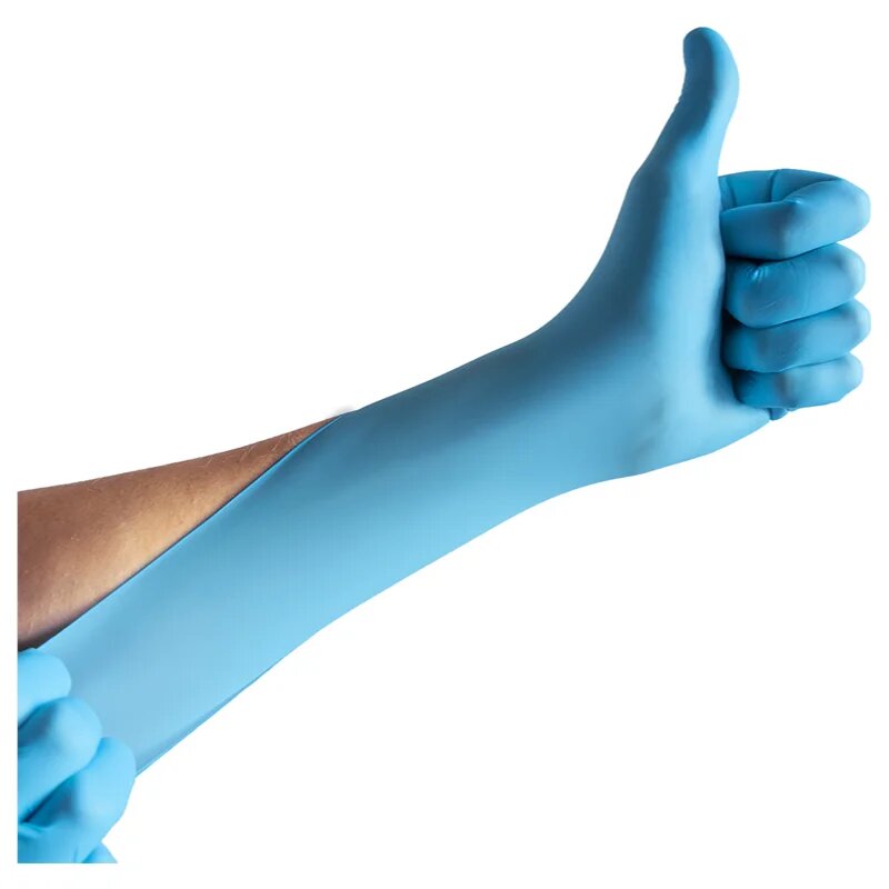 Espeon Nitril Ideal3 Blue púdermentes nitrilkesztyű méret S 100 db