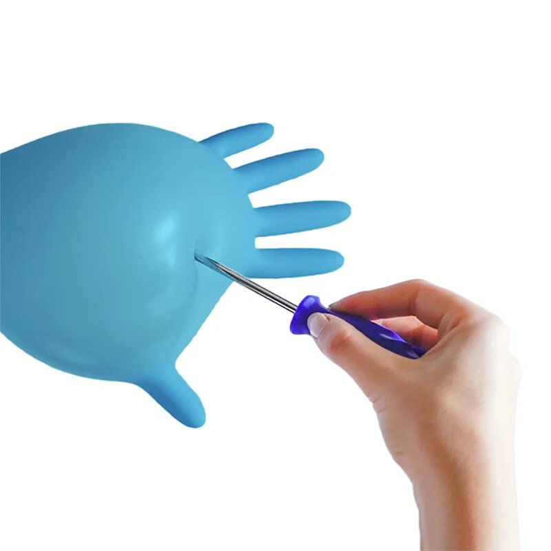 Espeon Nitril Ideal3 Blue púdermentes nitrilkesztyű méret S 100 db