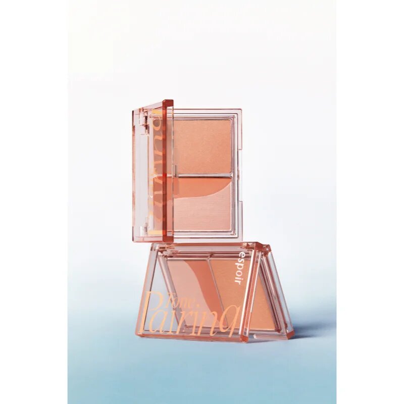 espoir Tone Pairing Cheek trio arcpirosító a tökéletes küllemért árnyalat Peach Fizz 9 g