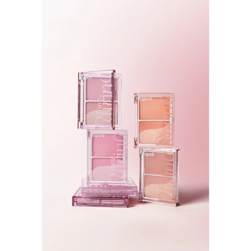 espoir Tone Pairing Cheek trio arcpirosító a tökéletes küllemért árnyalat Violeta 9 g