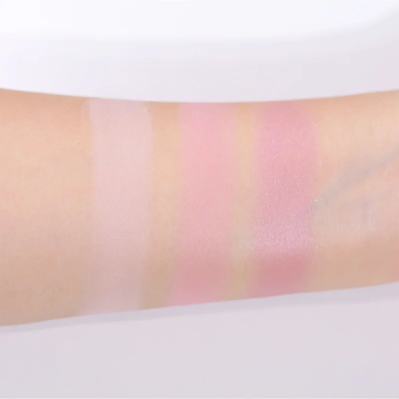 espoir Tone Pairing Cheek trio arcpirosító a tökéletes küllemért árnyalat Violeta 9 g
