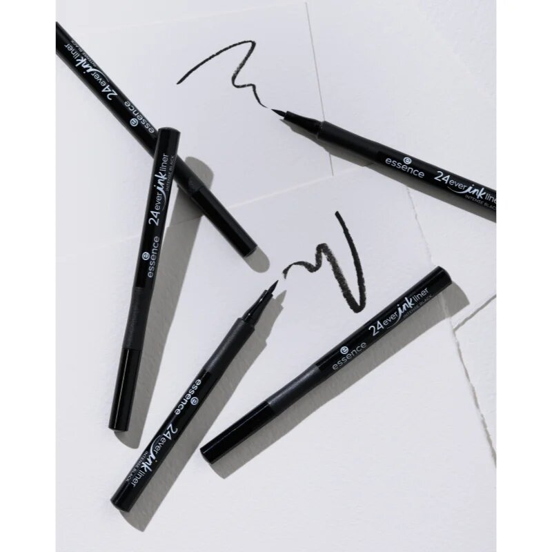 essence 24Ever Ink Liner tartós szemfilc árnyalat 01 Intense Black 12 ml