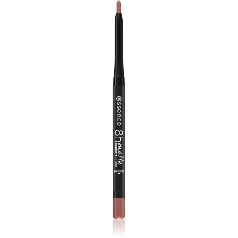 essence 8h Matte Comfort Matt ajakceruza hegyezővel árnyalat 03 Soft Beige 03 g