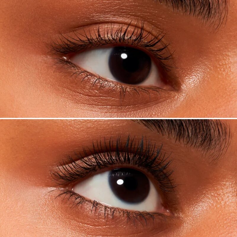 essence All Eyes on Me vízálló göndörítő és nagyobbító szempillaspirál árnyalat 01 Black 8 ml
