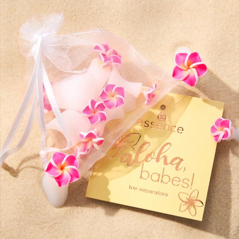 essence aloha babes! habszivacs lábujjelválasztók 01 Beach Walk? Let's Talk! 8 db