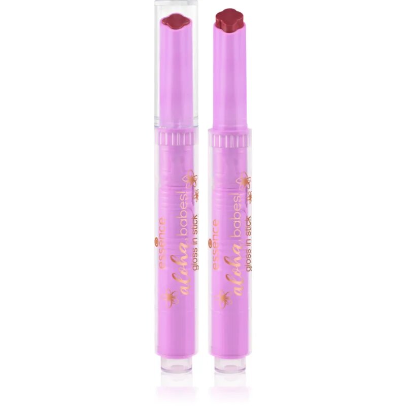 essence aloha babes! krémes ajakfény stift árnyalat 01 Sunny Bliss Flower Kiss 1.6 g